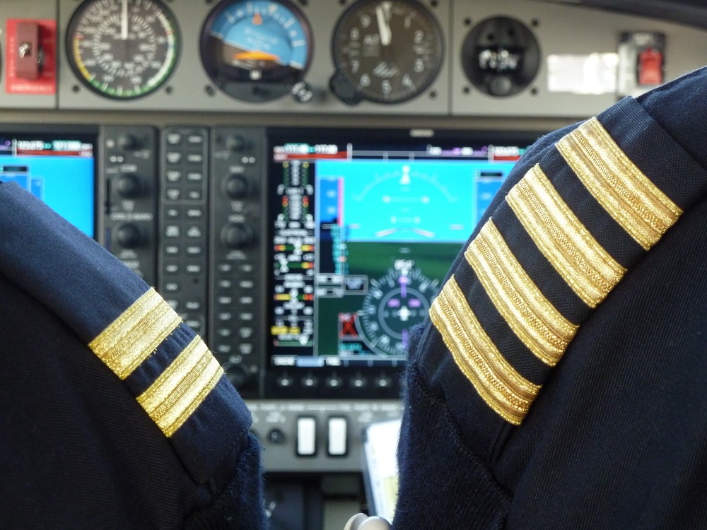 Pilot in training
